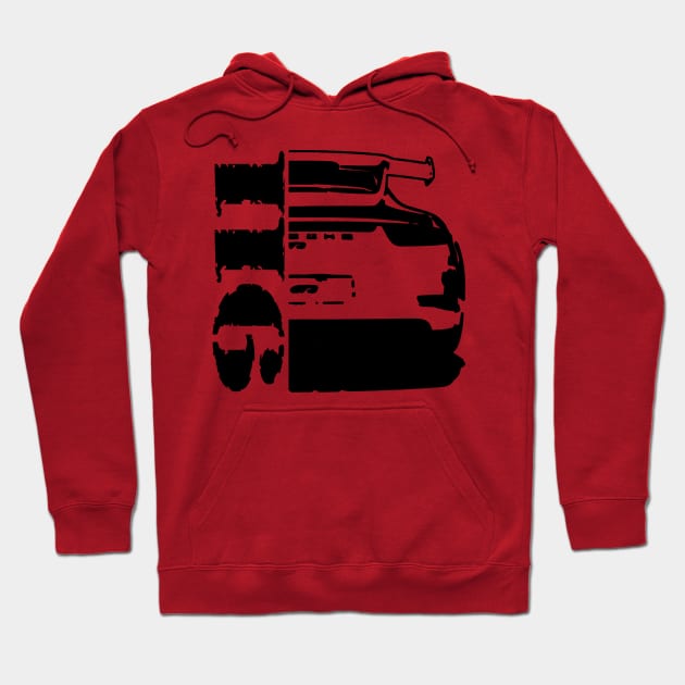 911 porsche gt3 Hoodie by hottehue